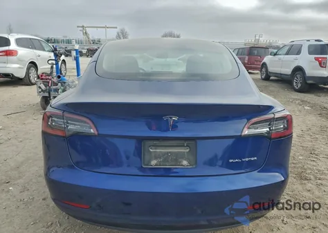 2021 Tesla Model 3 из США, поврежденный, VIN 5YJ3E1EB4MF032827